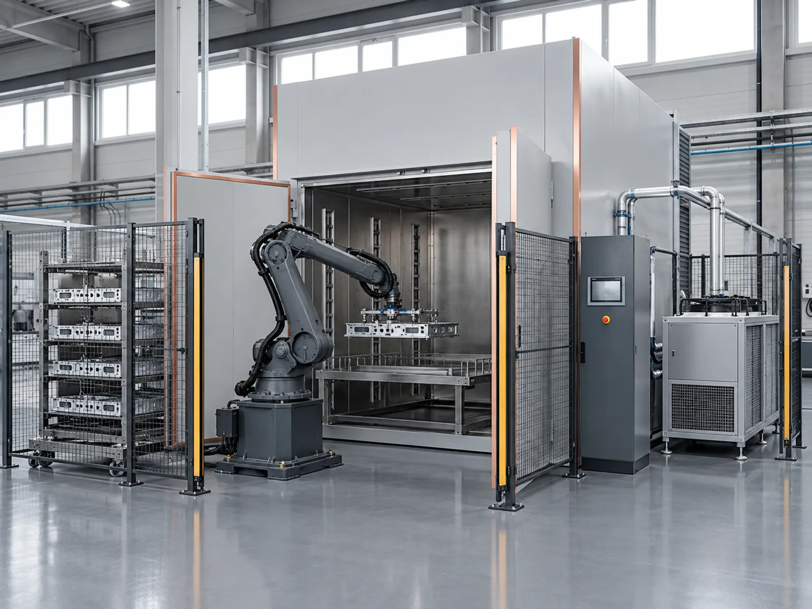 Integrated Thermal Process Cells